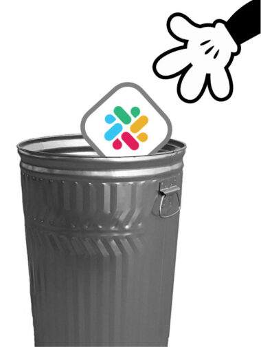 Disney ditched slack