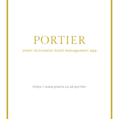 portier smart minimalist hotel management app