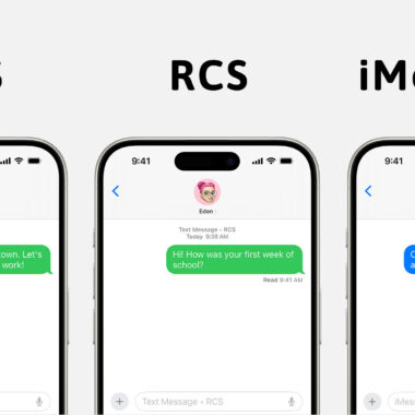 RCS SMS iMessage